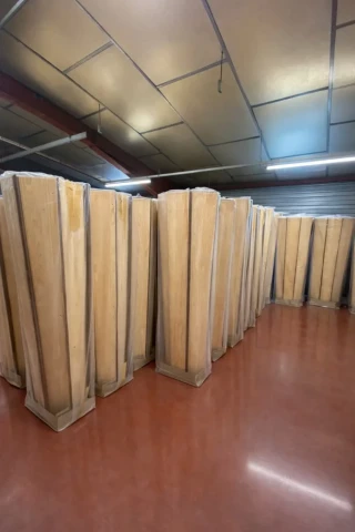 Stockage cercueils